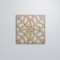 Ekena Millwork Medium Garland Decorative Fretwork Wood Wall Panels, Hickory, 15 3/8"W x 15 3/8"H x 3/8"T WALW16X16X0375GRDHI - alternate 3